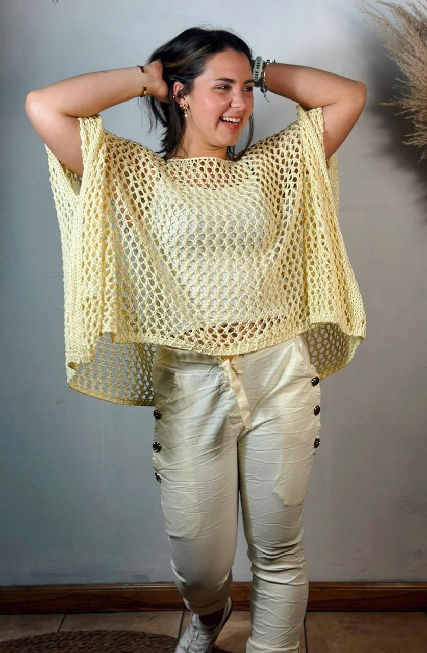 Big knit Yellow