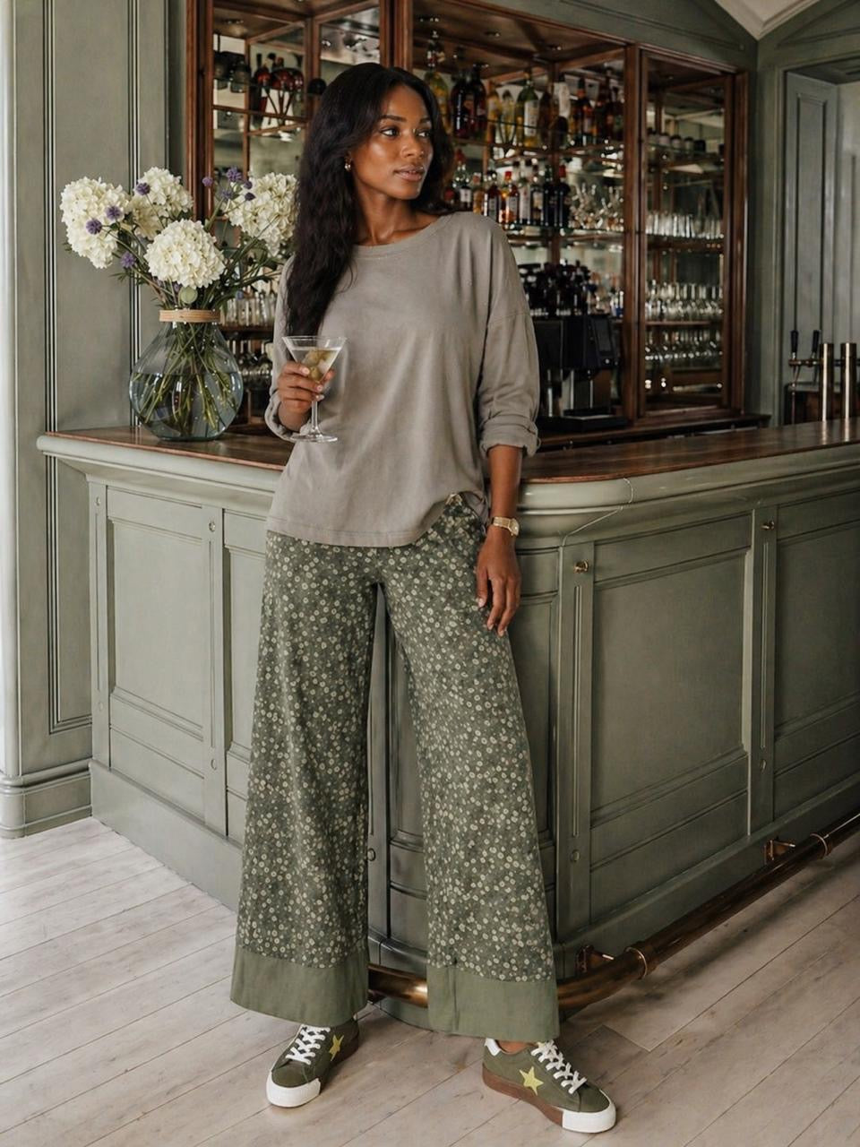 Marlowe Top Grey