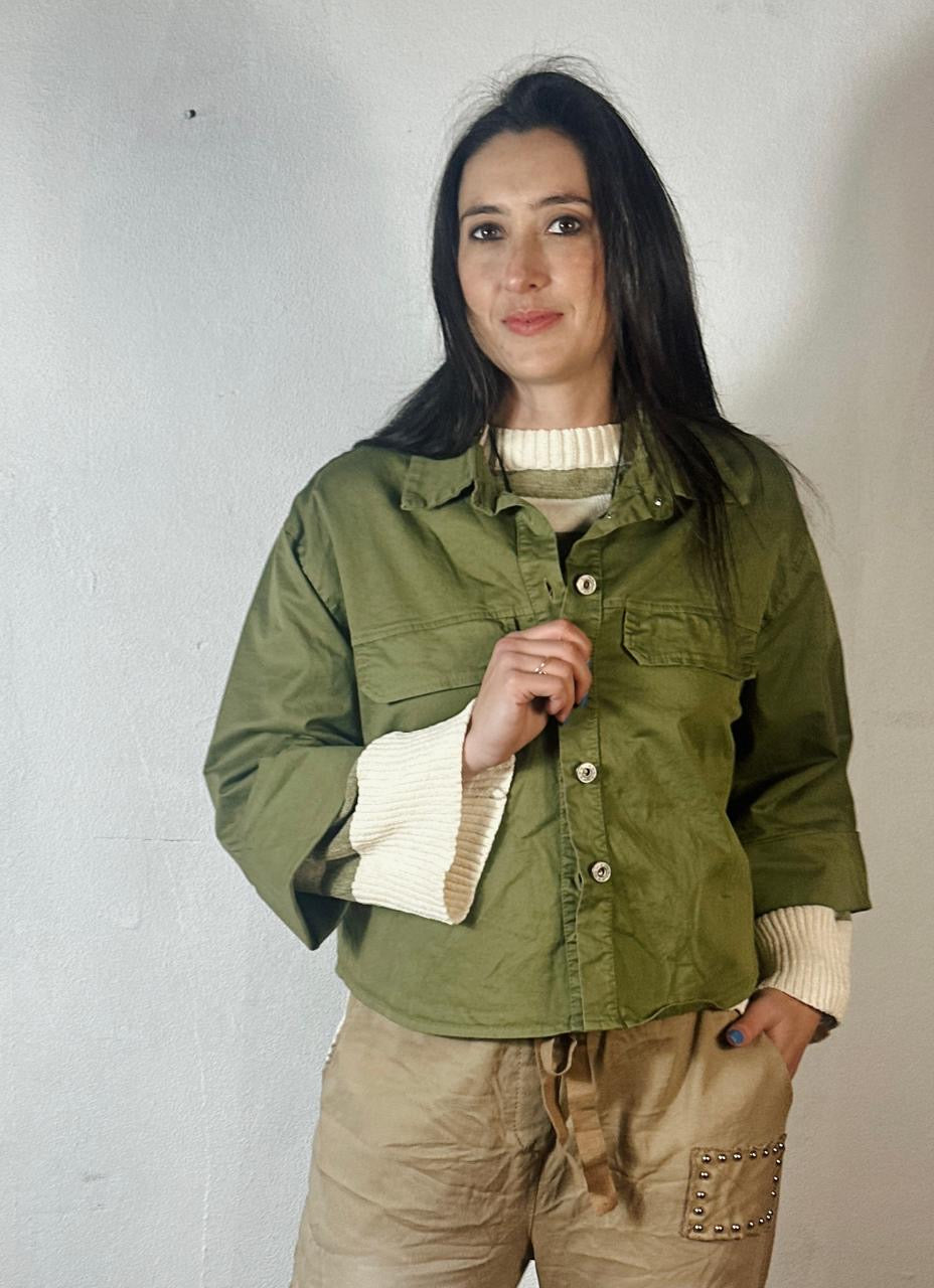 Layla Top Olive