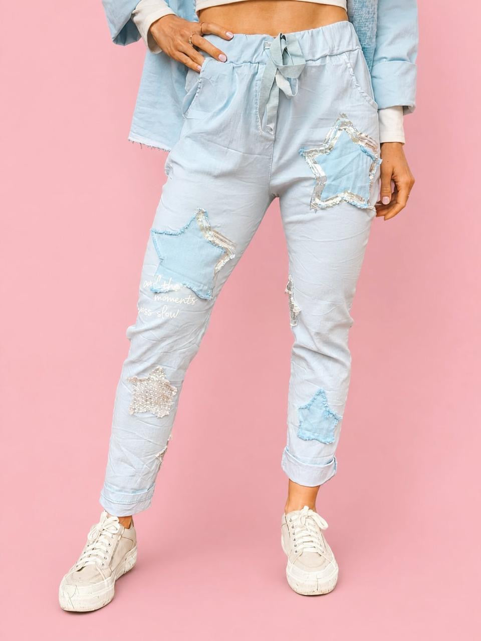 Star Magic Pants Blue