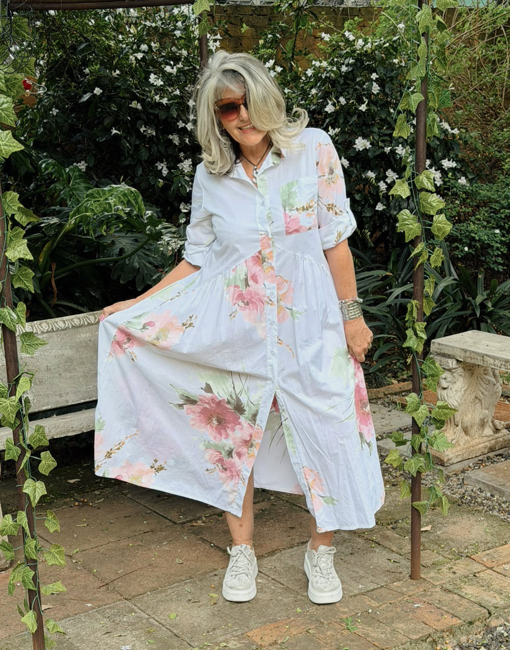Winnie Dress  White