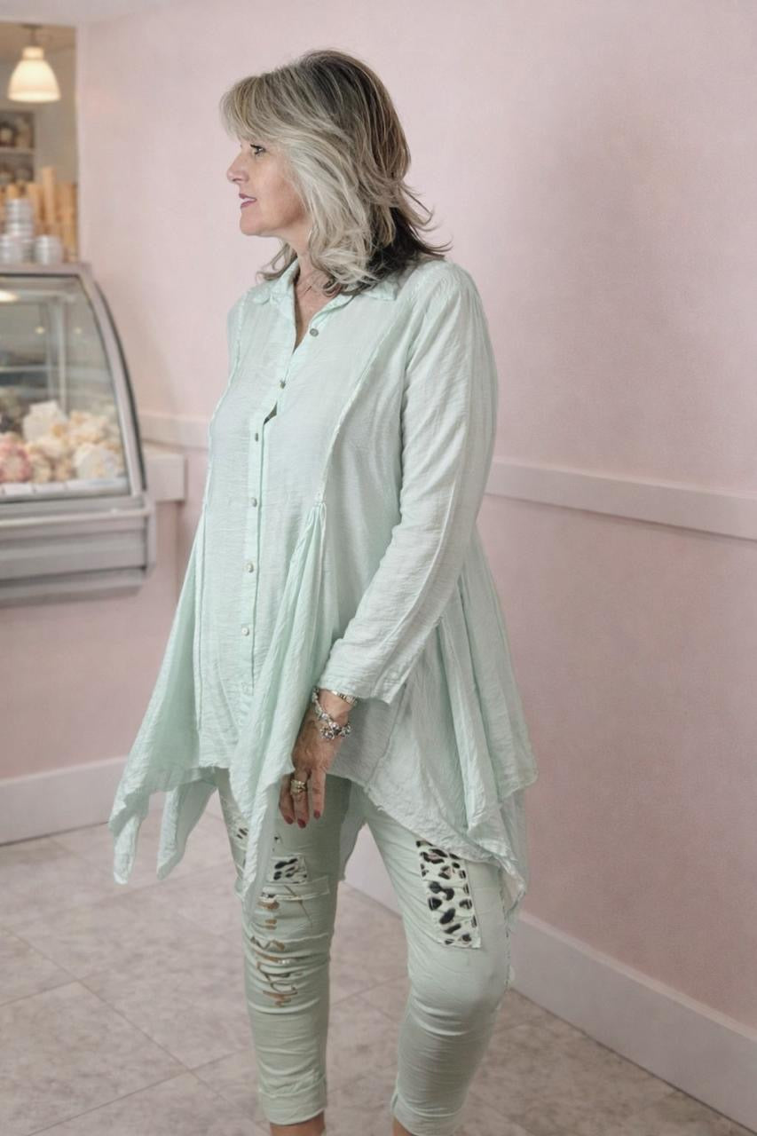 Matilda Top Mint