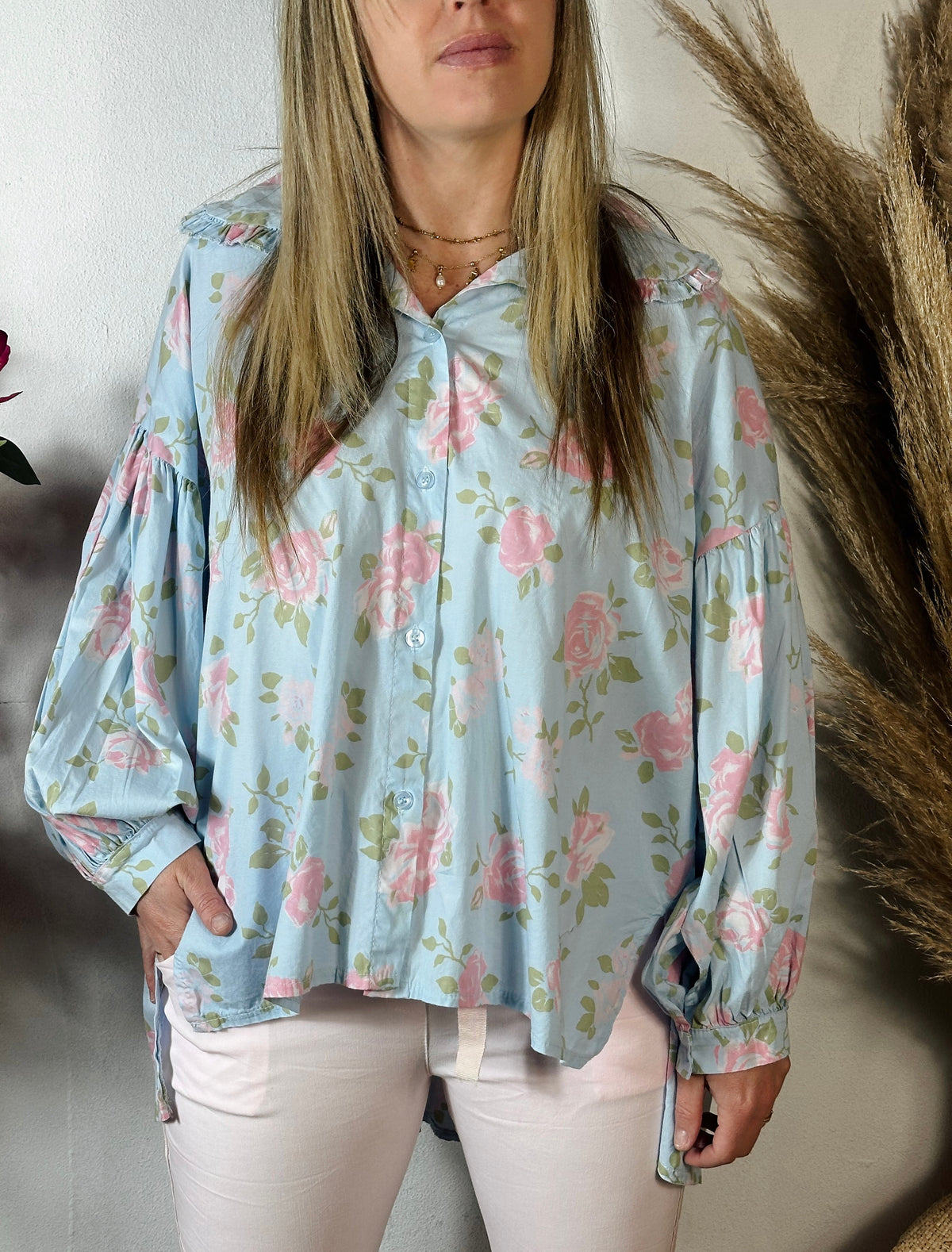 Zoe Top Blue