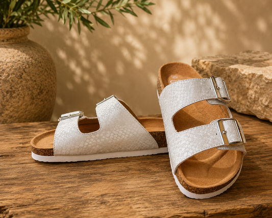 Hudson glide white Julz shoe