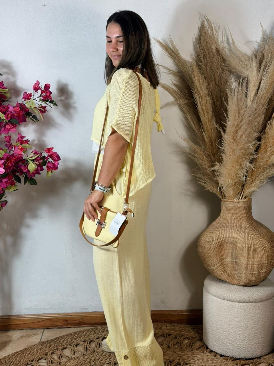 Reese Top Yellow