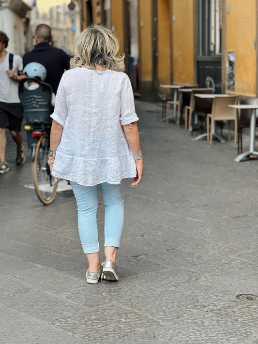 Linda linen top