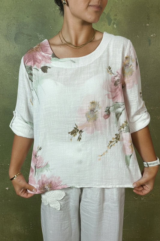 Salem Top White