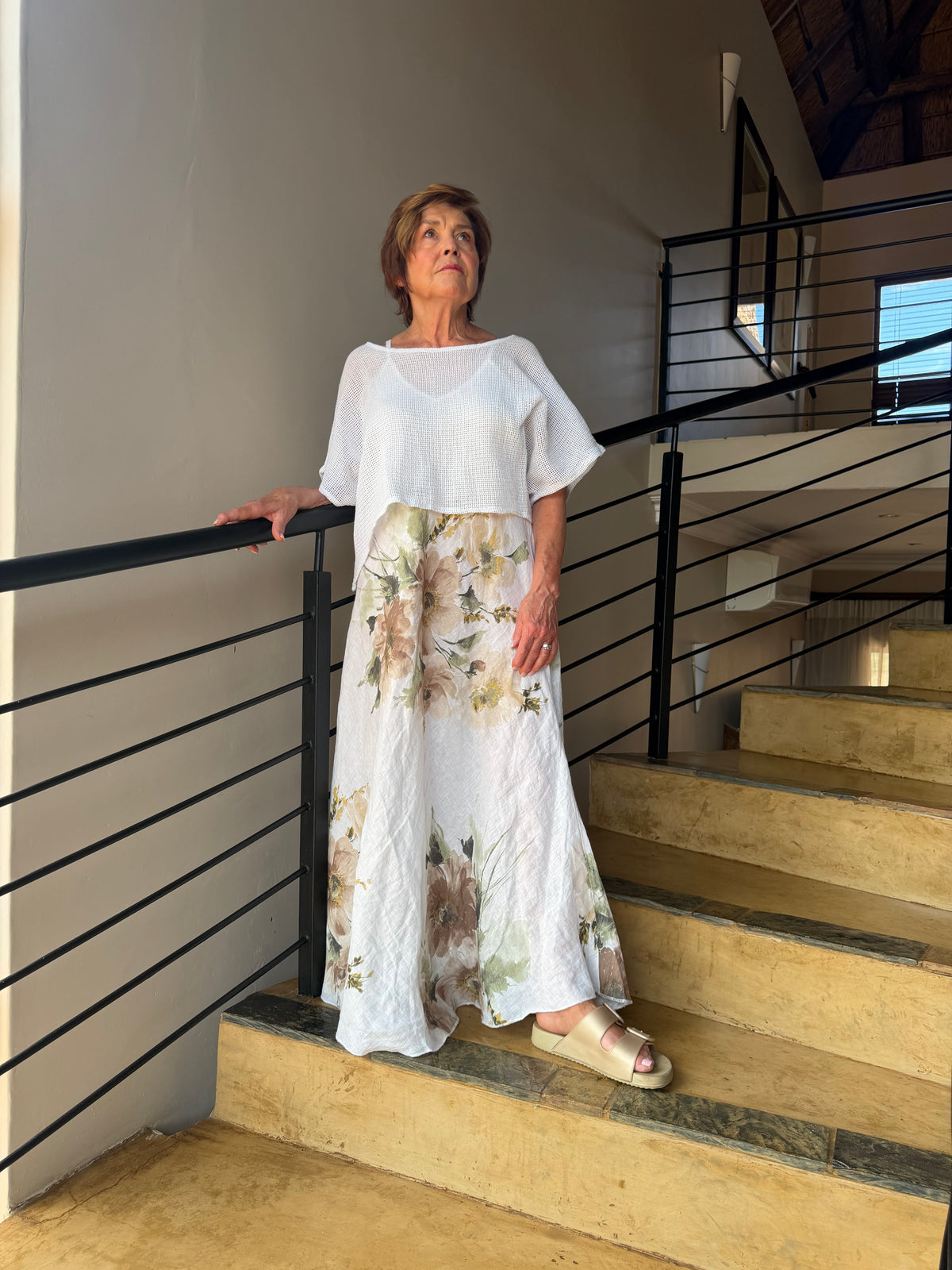 Mandy Dress White