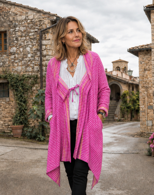 Scarf Top Pink