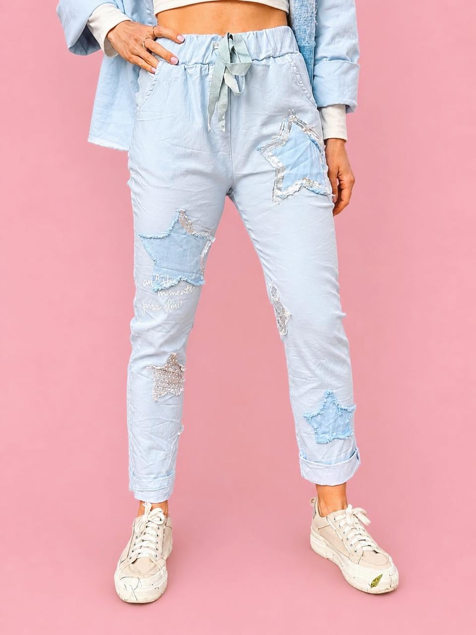 Star Magic Pants Blue