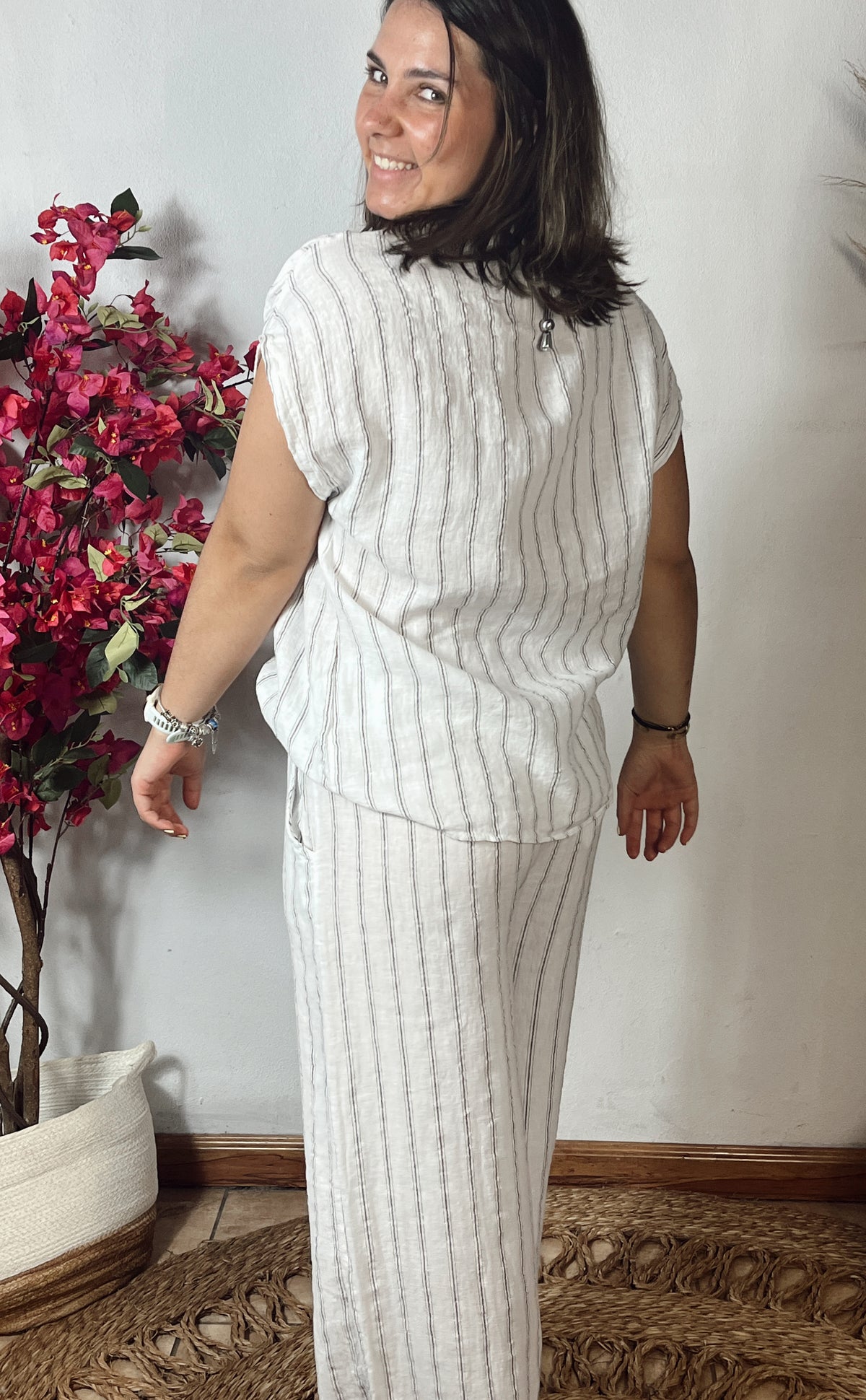 Zinnia Top White