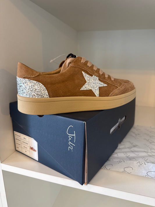 Mia leather brown julz shoe