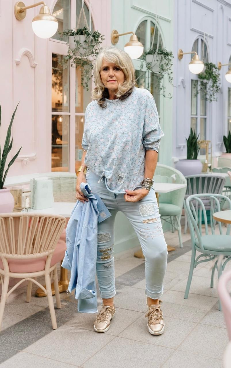 Blossom Top Blue