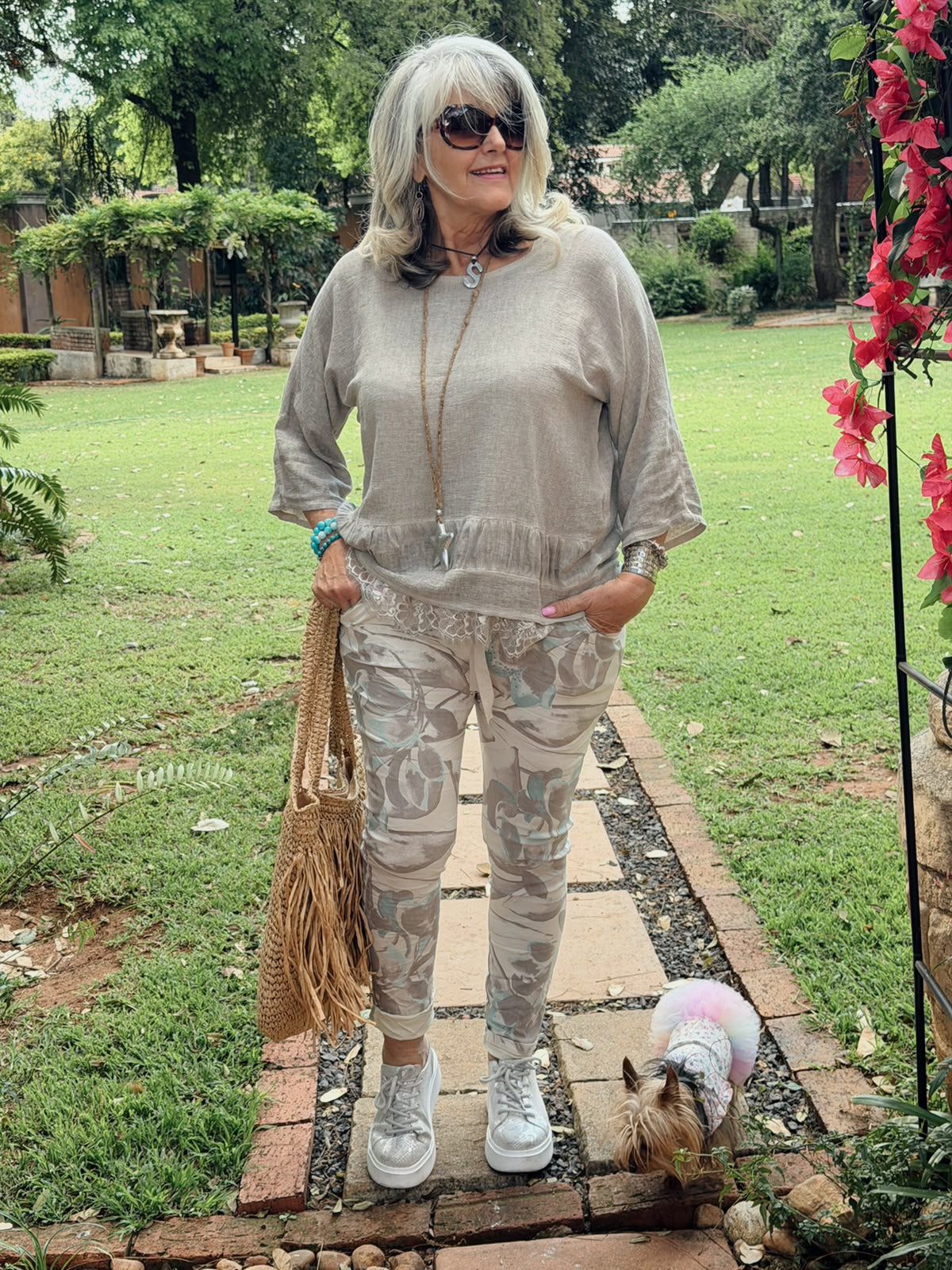 Loretta Magic Pants Beige