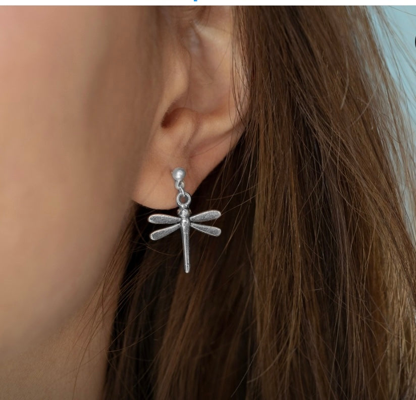 Dragonfly earrings