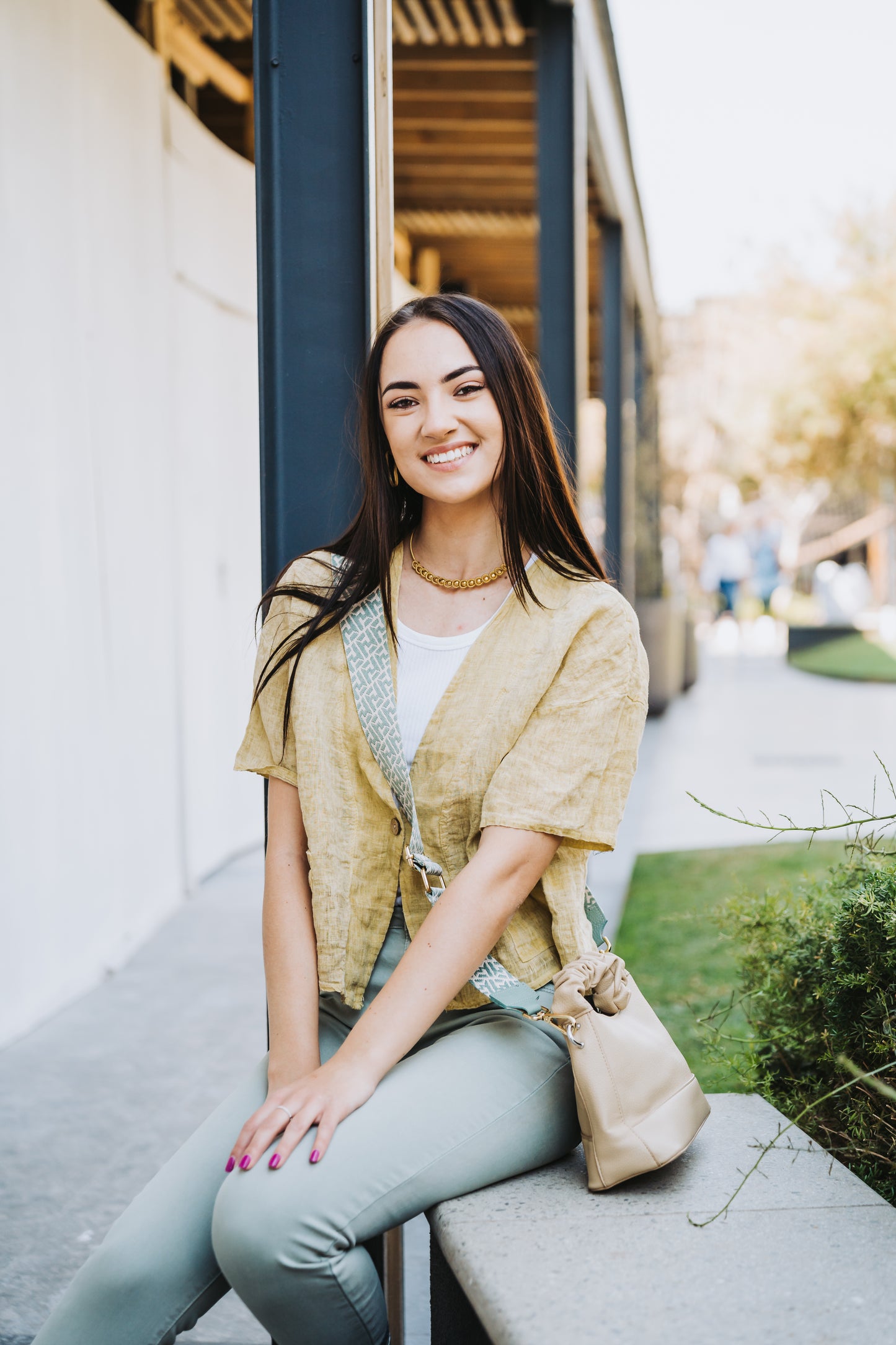 Amy Linen Top