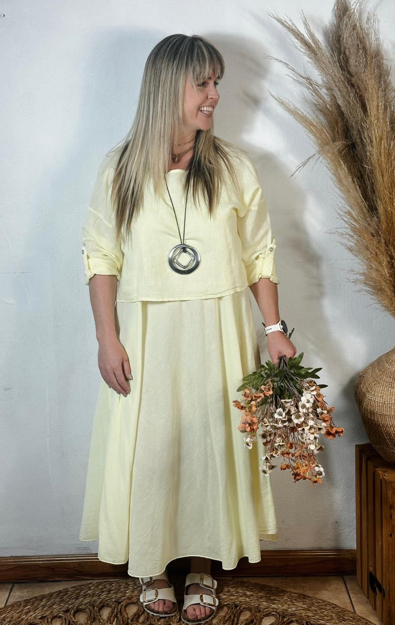 Lucia Top Yellow