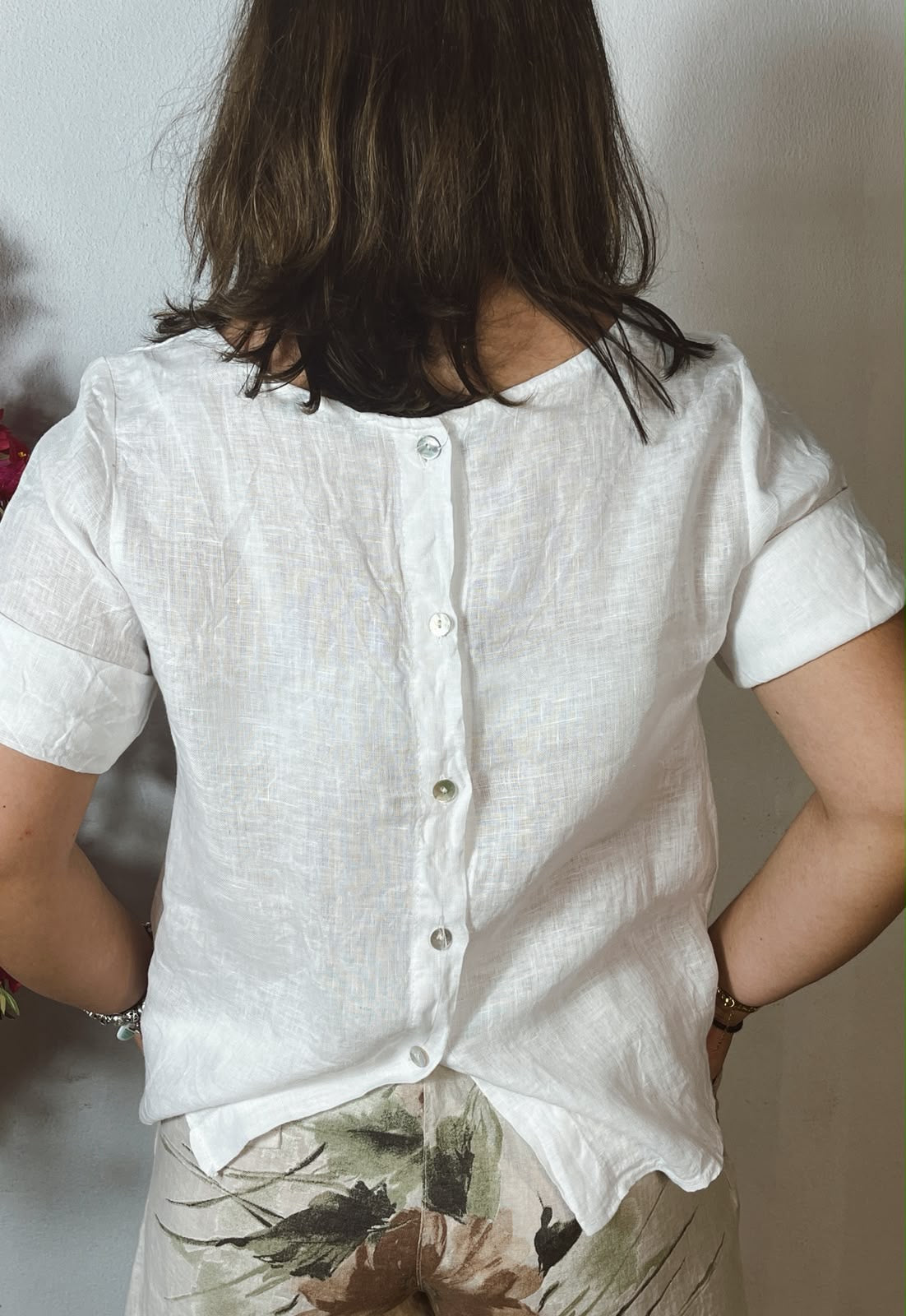 Nellie Linen Top
