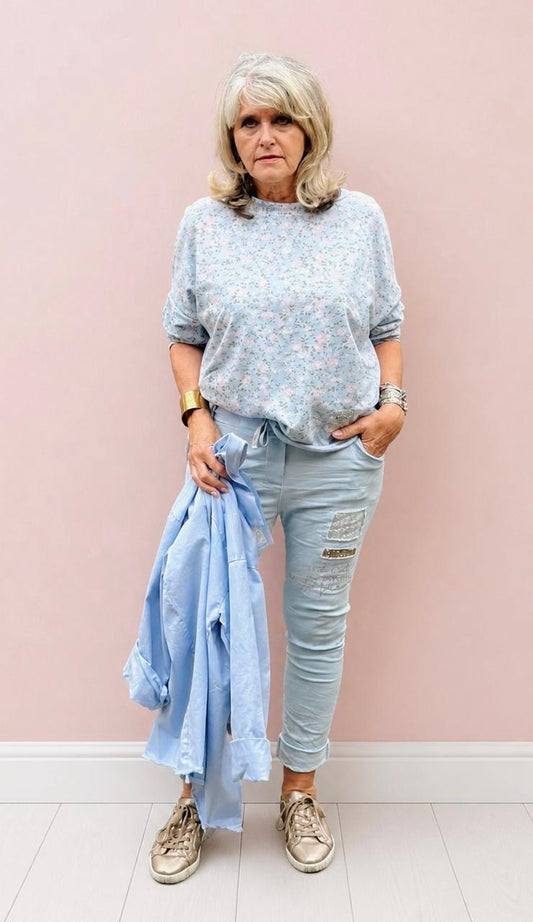 Blossom Top Blue