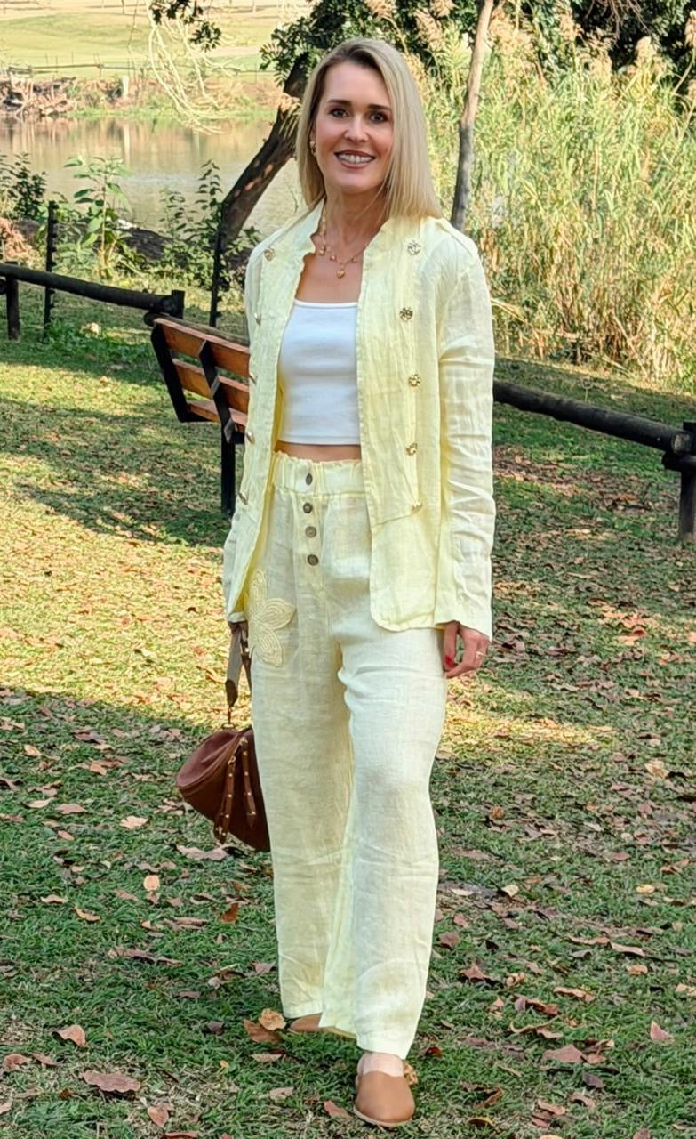 Vega Linen Over Yellow