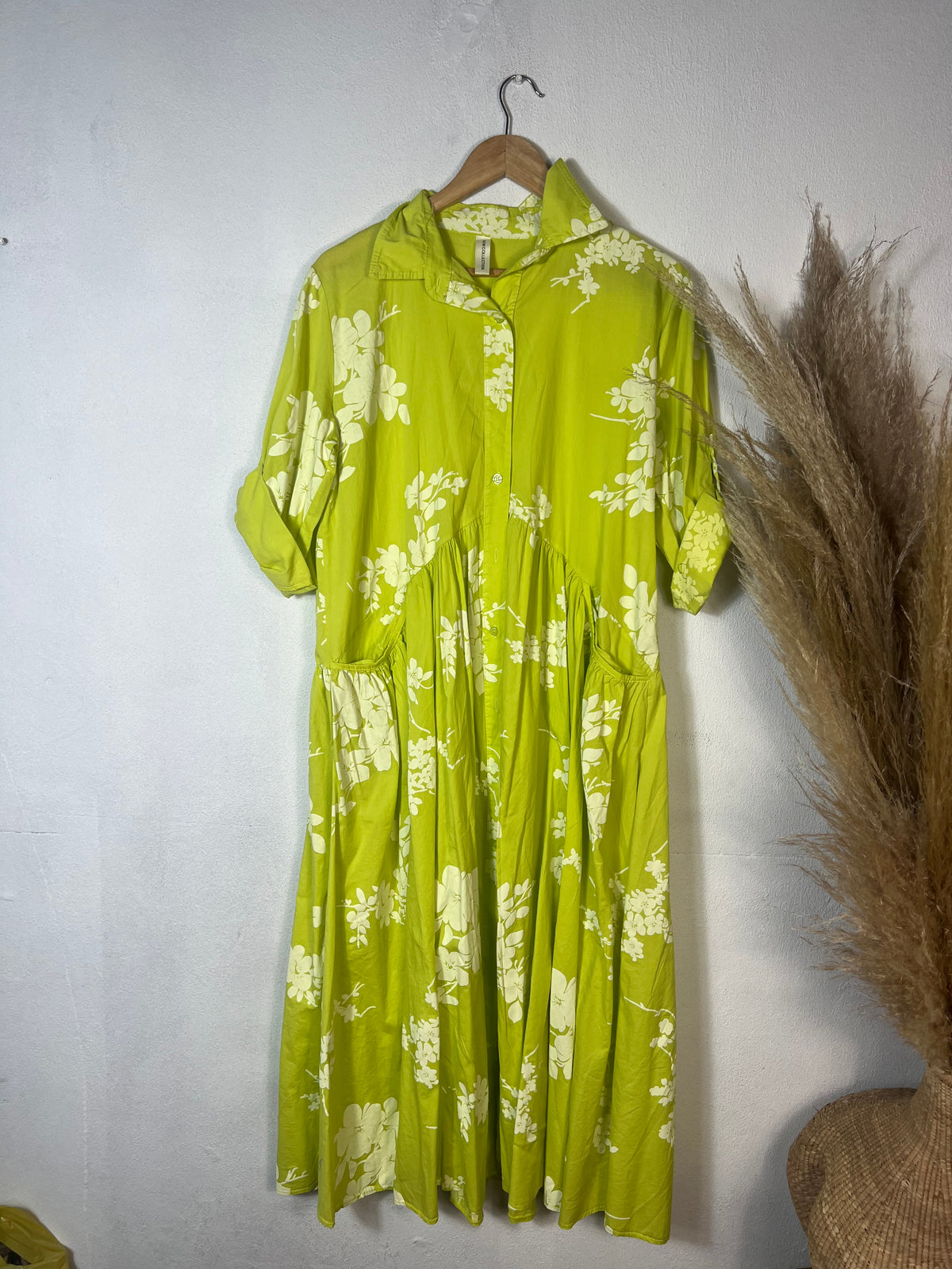 Magnolia Dress Green