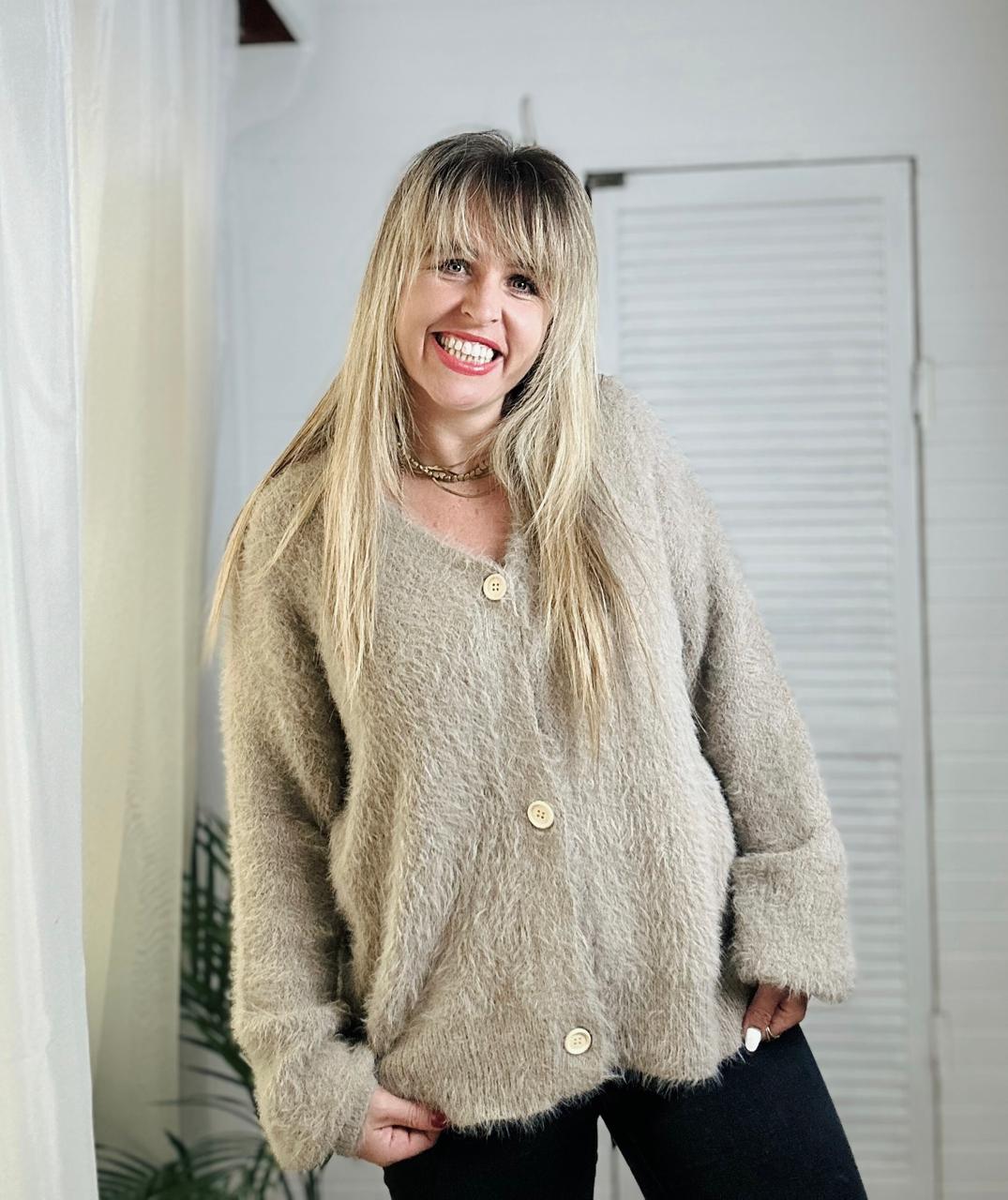 Beige cardigan