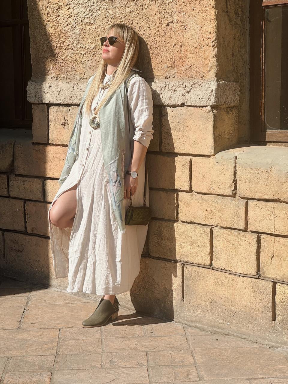 Lira Linen Dress