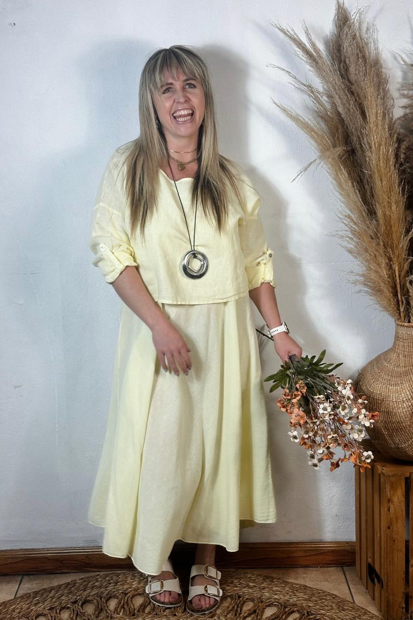 Lucia Top Yellow