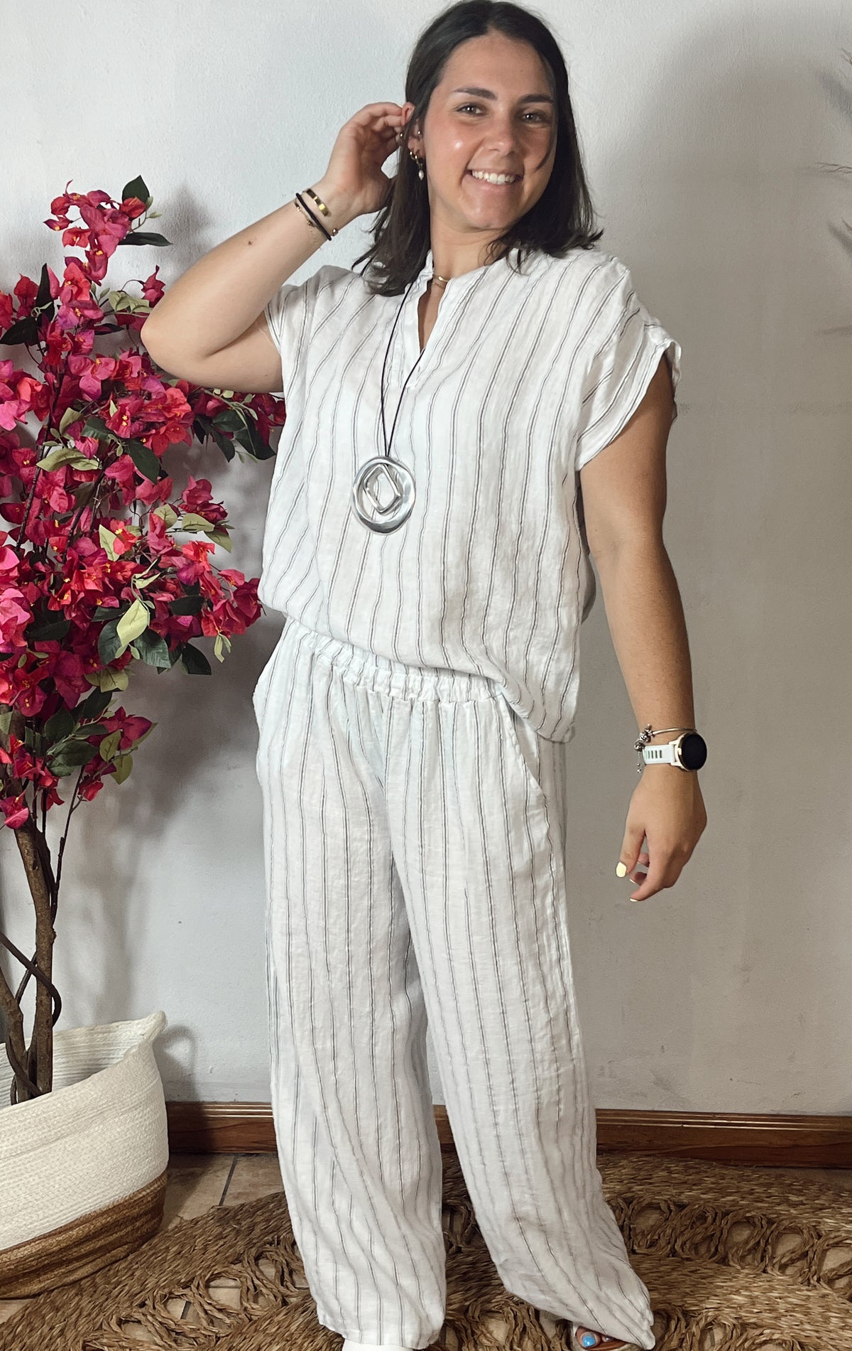 Zinnia Top White