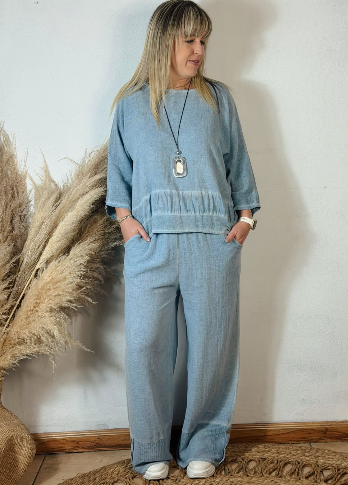 Agnes Top Blue