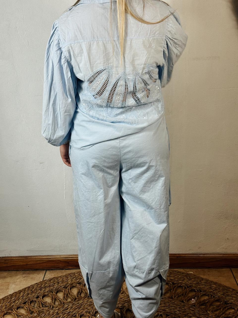 Jolie Blouse  Blue