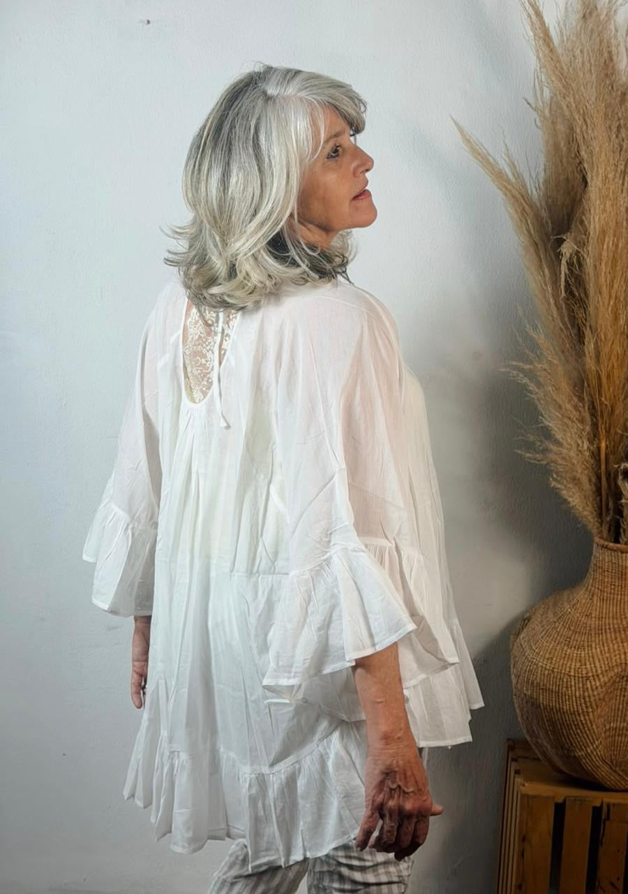 Yana Top White