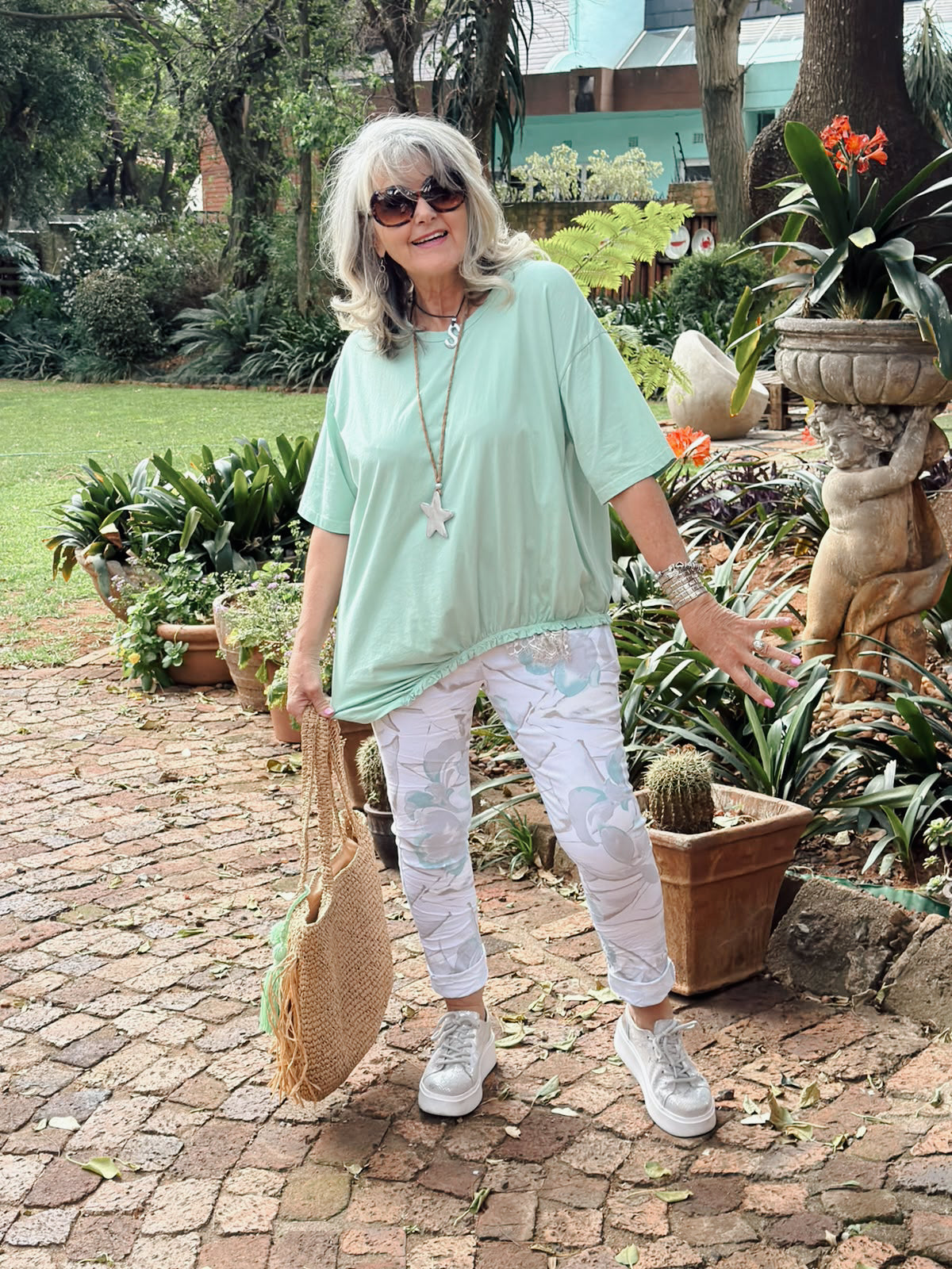 Loretta Magic Pants White