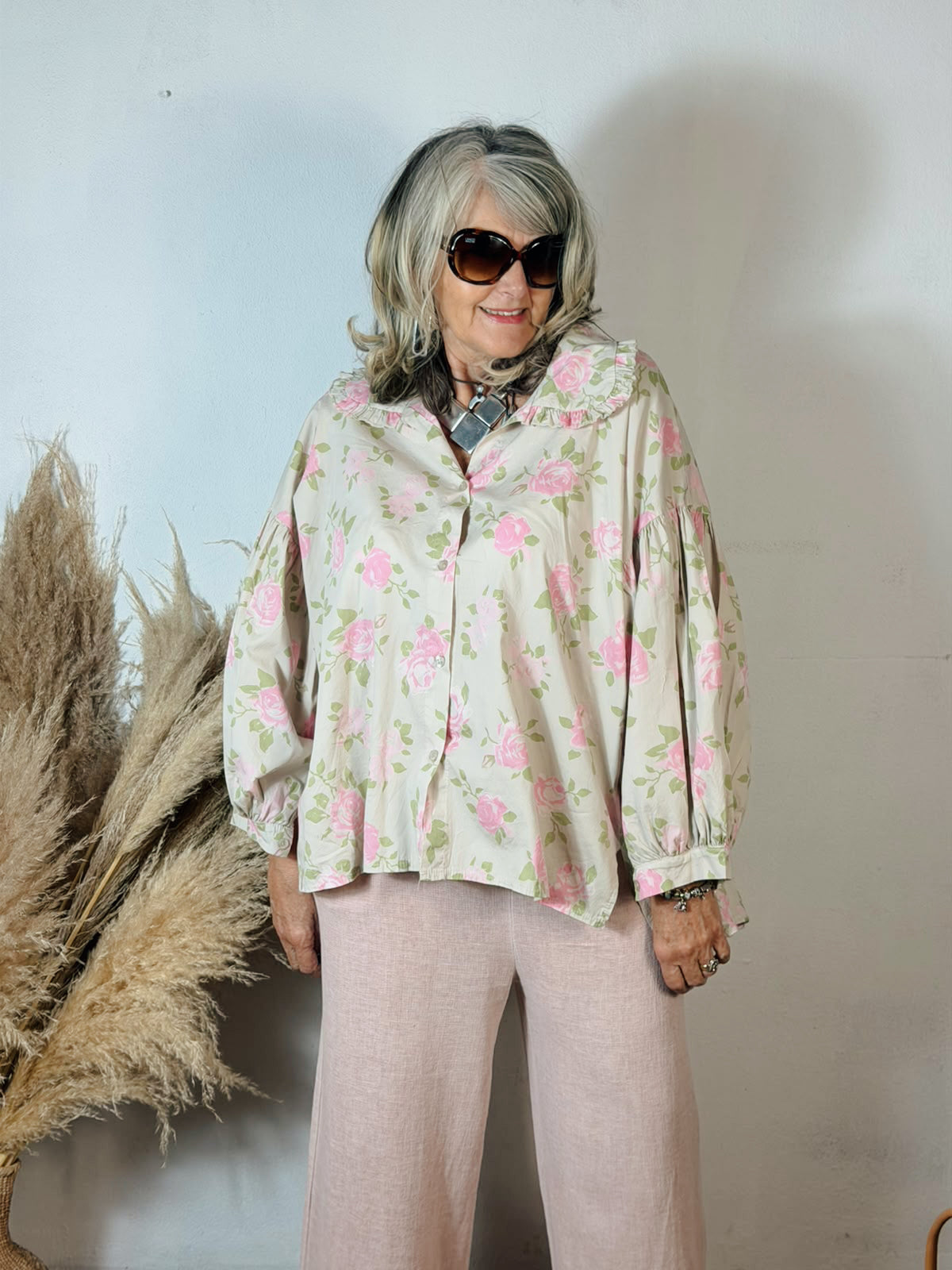Zoe Top Beige