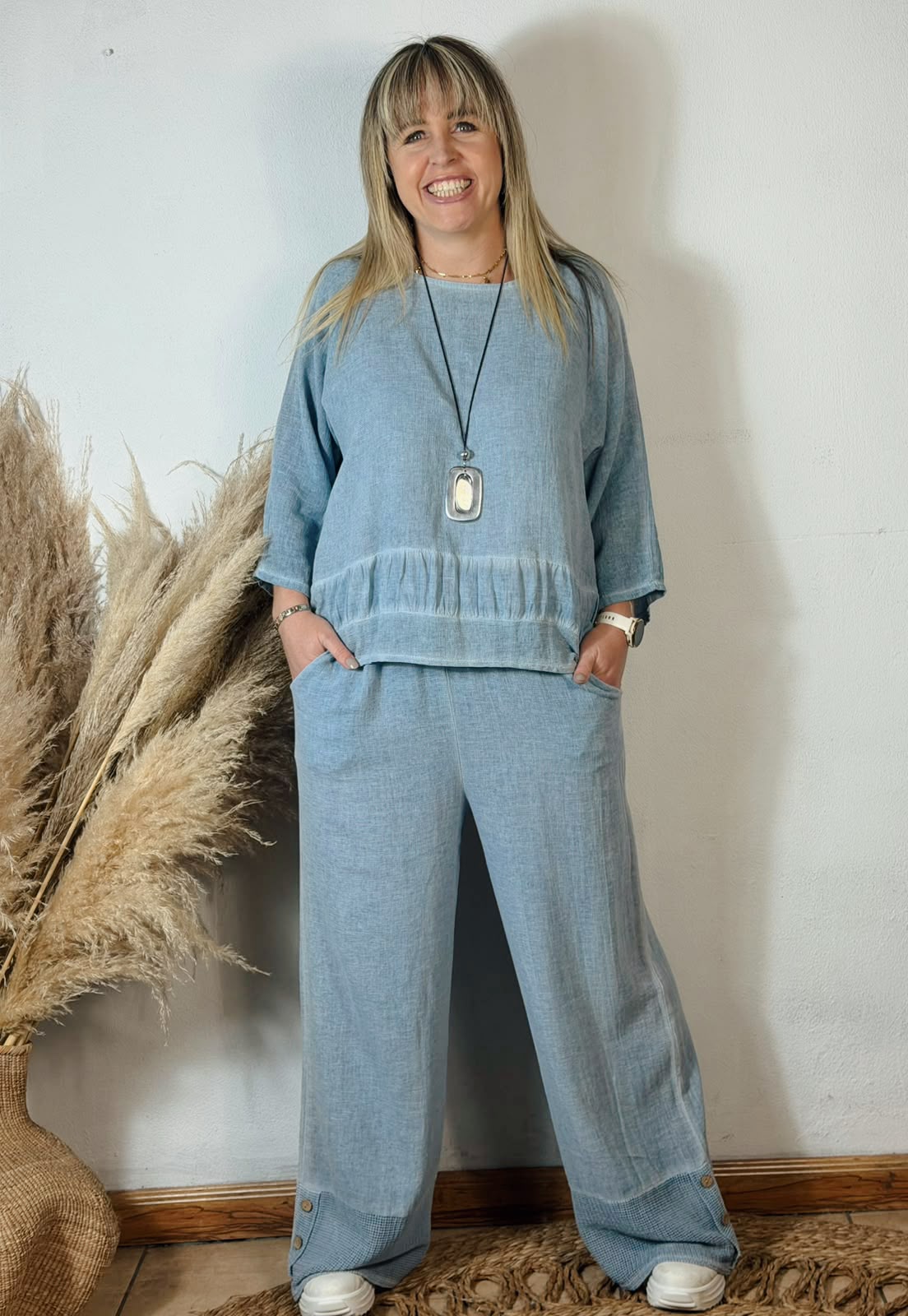 Agnes Top Blue