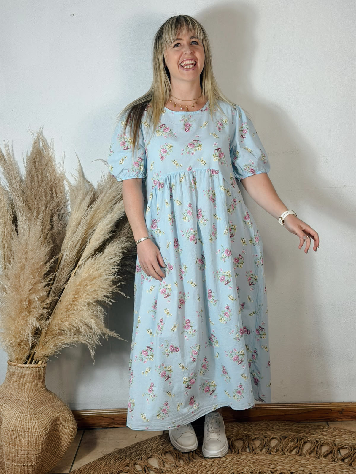 Primrose Dress Blue