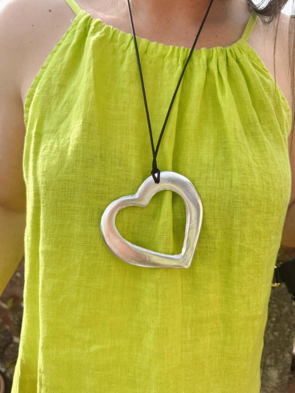 Hollow Heart Pendant