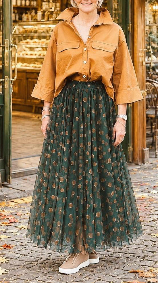 Lungile Skirt Green