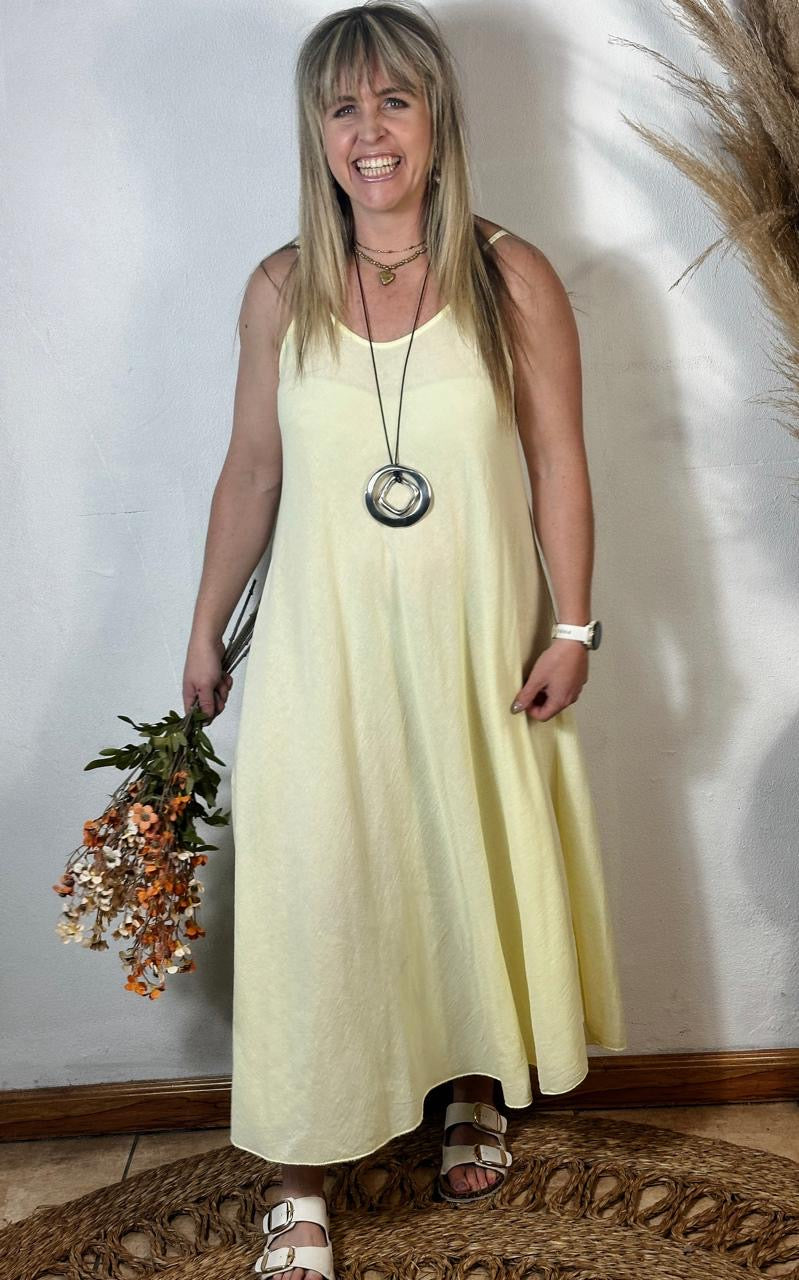 Lucia Dress Yellow