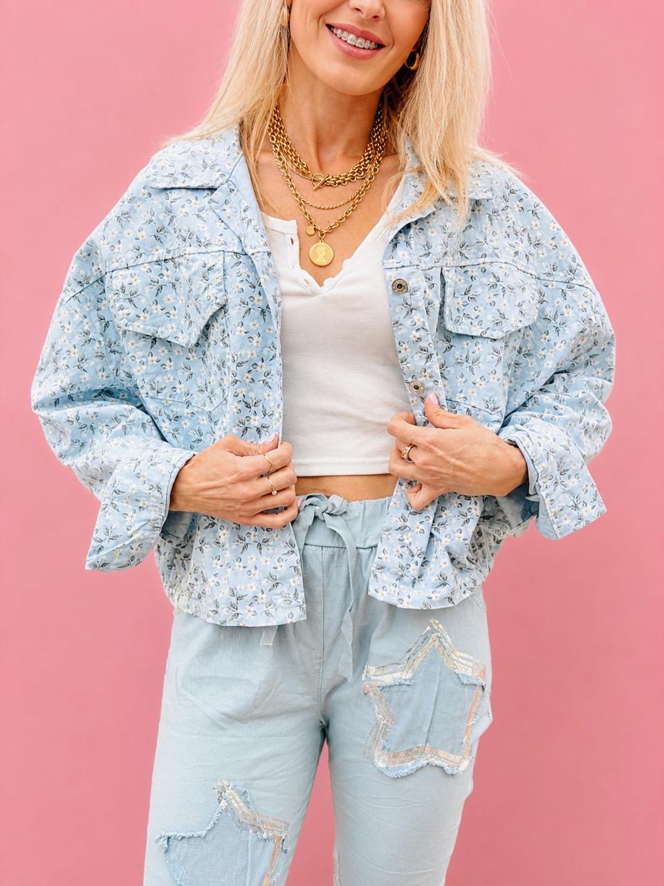 Daisy Jacket Blue