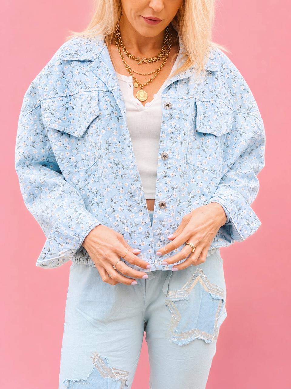 Daisy Jacket Blue
