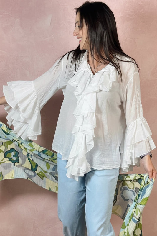 Zarin Top White