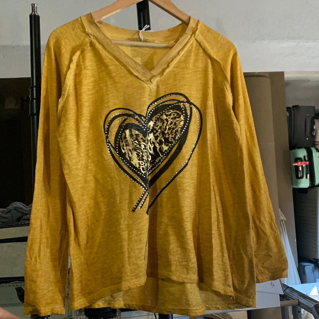 Heart Bling Top