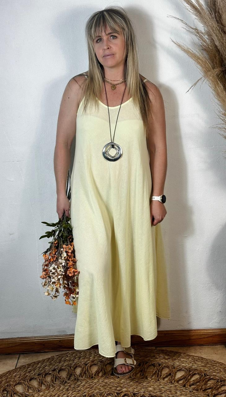 Lucia Dress Yellow