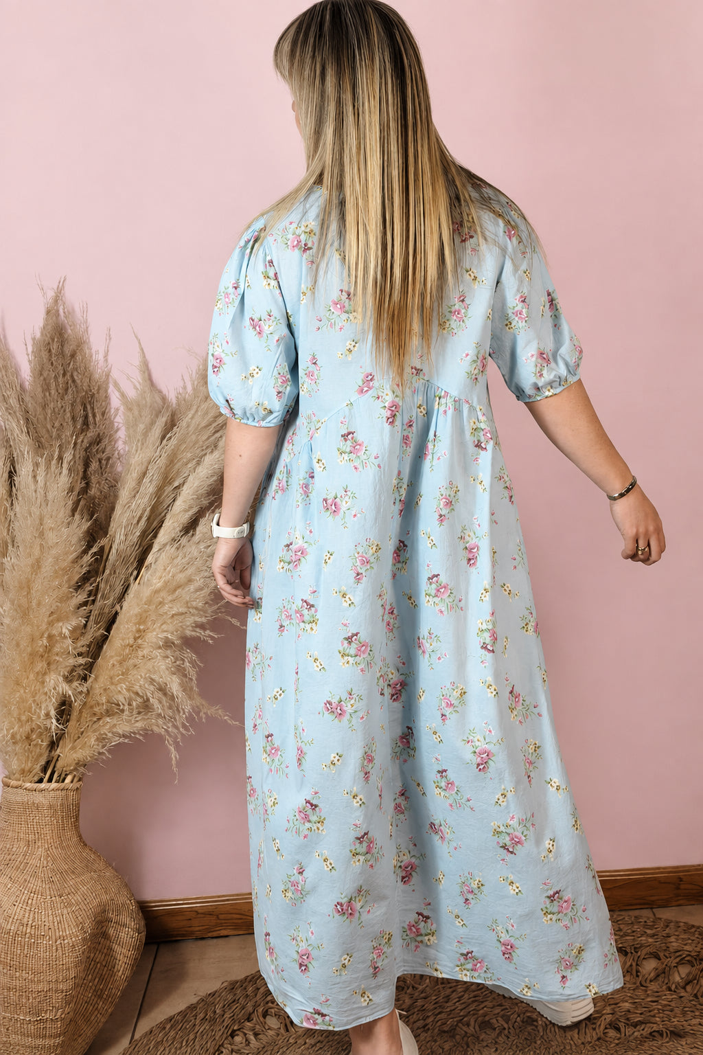 Primrose Dress Blue