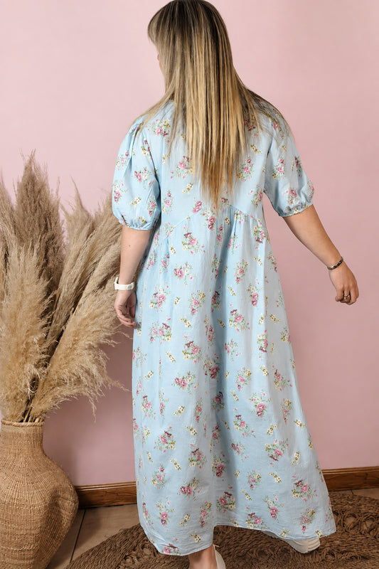 Primrose Dress Blue