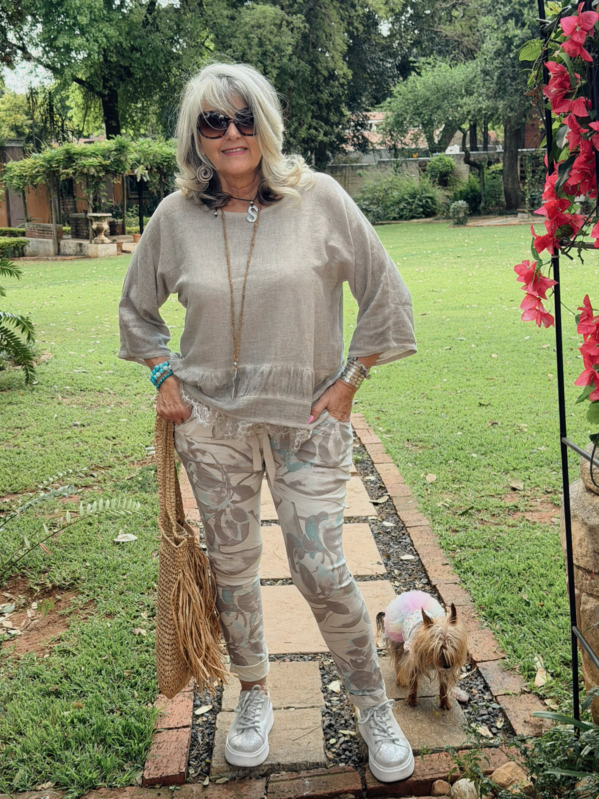 Loretta Magic Pants Beige