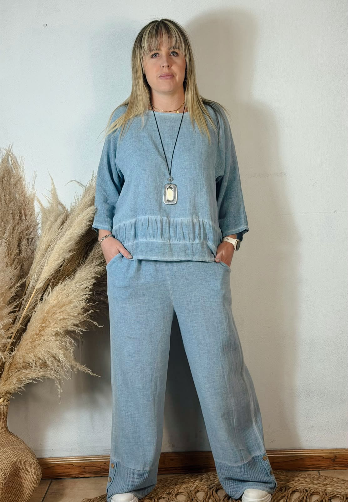 Agnes Top Blue