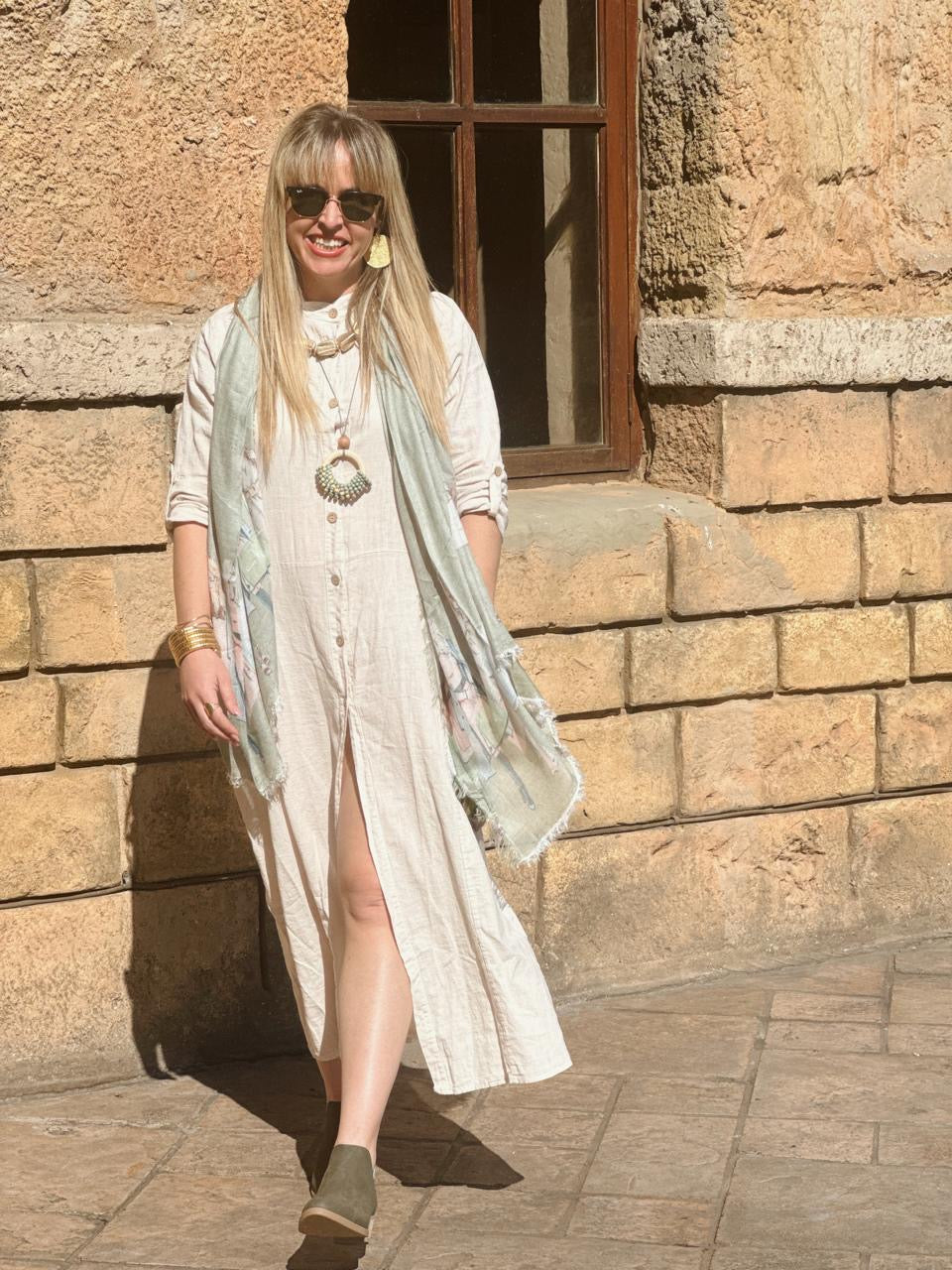 Lira Linen Dress