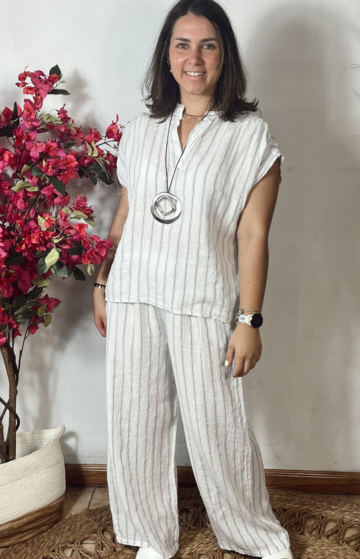 Zinnia Top White
